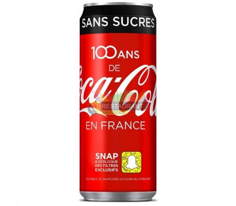 Coca Cola Zéro 33 cl