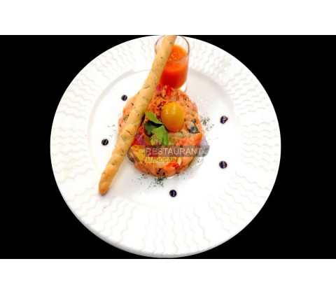 Tartare de Saumon Mi-cuit