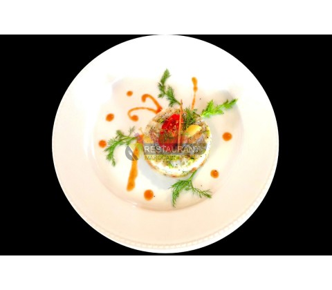 Mille-Feuilles de  Saint-Jacques Fenouil Citron Beldi