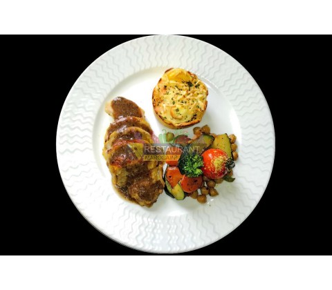 Mignon de Volaille Farcie aux Cèpes