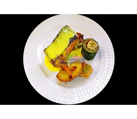 Pavé de Saumon Rôti Aux Épices