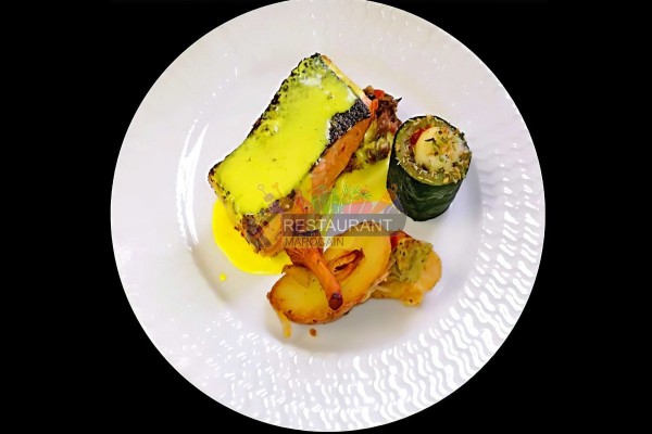 Pavé de Saumon Rôti Aux Épices