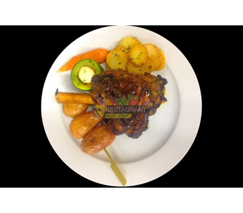 Souris d'Agneau Confite Cuisson Lente