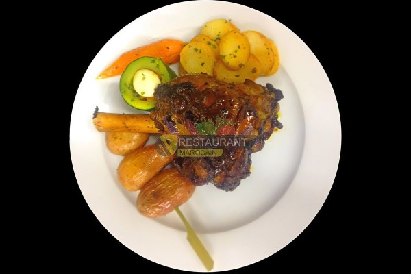 Souris d'Agneau Confite Cuisson Lente