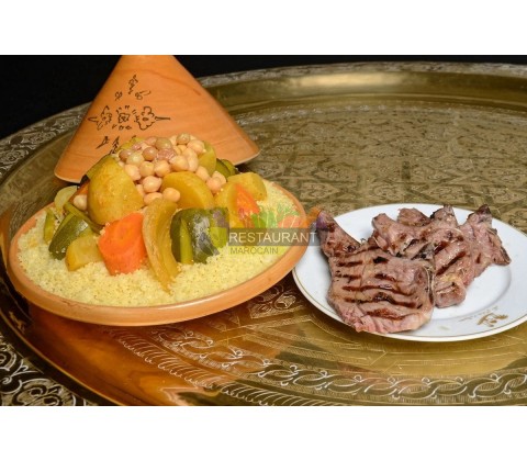 Couscous Côtes d'Agneau