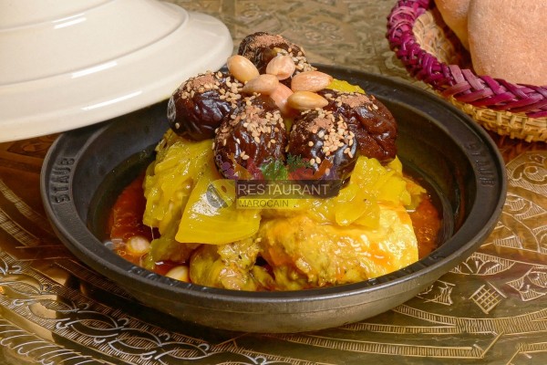 Tajine  Poulet Fermier Agen-Mogador, livraison tajine paris et region parisienne