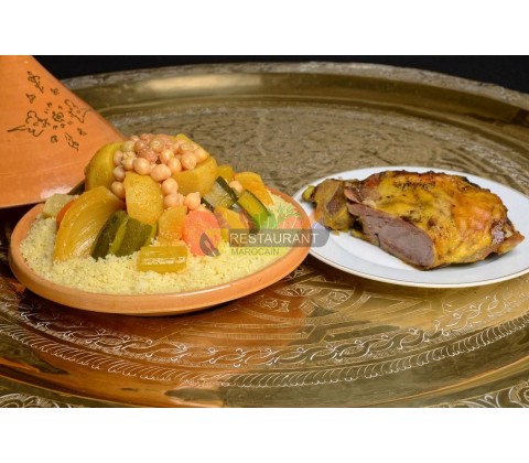 Couscous Méchoui d'Agneau, livraison couscous paris et region parisienne