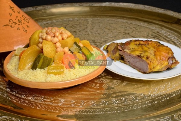 Couscous Méchoui d'Agneau, livraison couscous paris et region parisienne