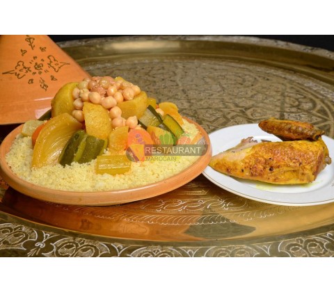 Couscous Poulet Fermier, livraison couscous paris et region parisienne