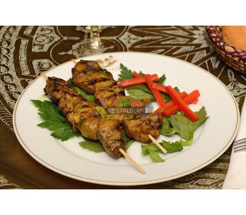 Supplément brochettes d'agneau, livraison couscous et tagine paris et region parisienne