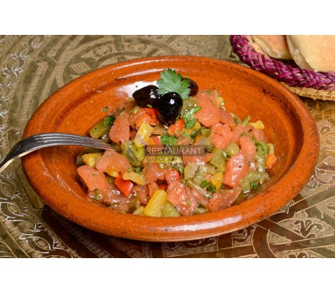 Salade Méchouia, , livraison salade marocaine