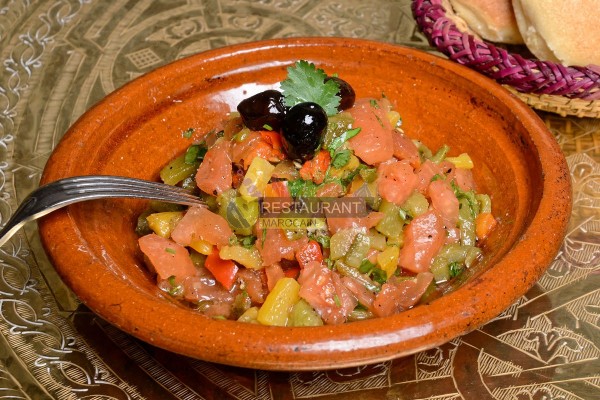 Salade Méchouia, , livraison salade marocaine