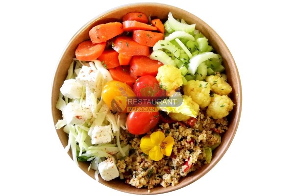 Salade Conception végétarienne, livraison salade fraiche