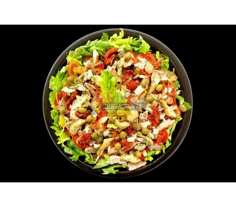 Salade au Poulet Sauce César, livraison salade fraiche