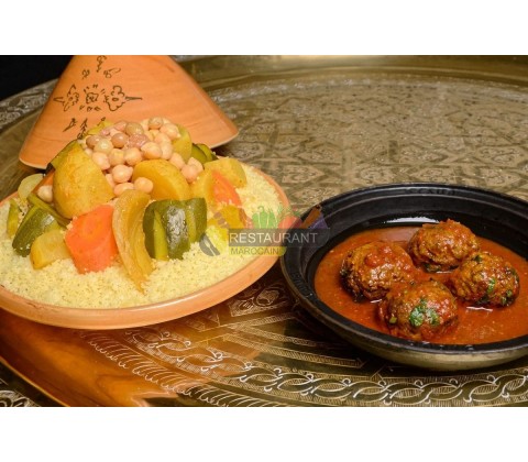Couscous Box Boulettes Kefta Bœuf, livraison couscous box et coffret repas