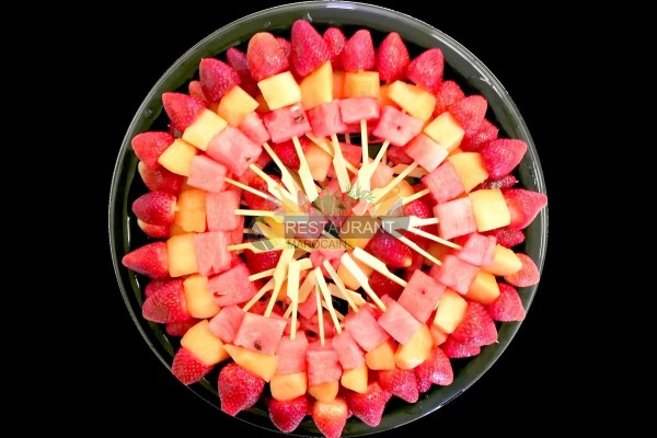 Fruits Frais en Brochettes Rainbow
