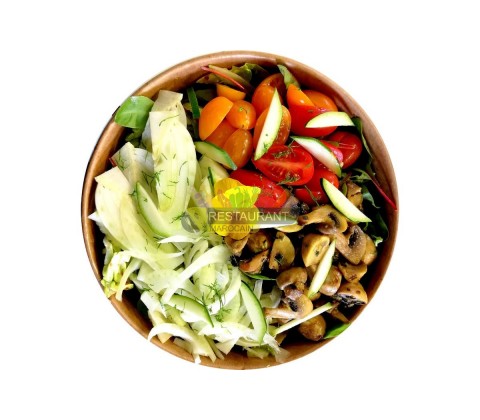 Salade Conception végétalienne