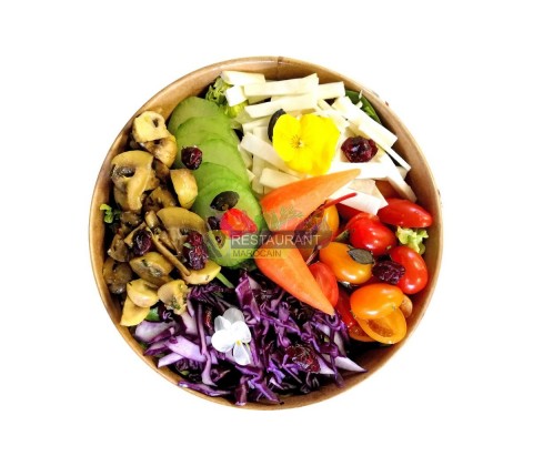 Salade Conception Crudités et Cranberries