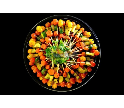 Brochettes Fraicheur Végétarienne