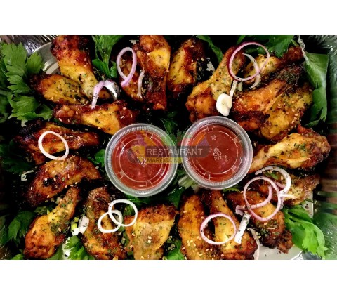 Ailerons de Poulet Marinés et Rôtis
