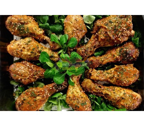 Pilon de Poulet Fermier Mariné et Rôti