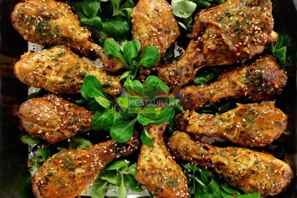 Pilon de Poulet Fermier Mariné et Rôti